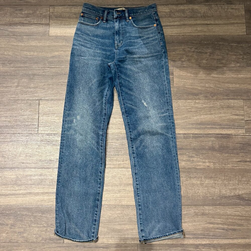 Madewell Kaihara Rail Straight Jean Hornbrook Wash